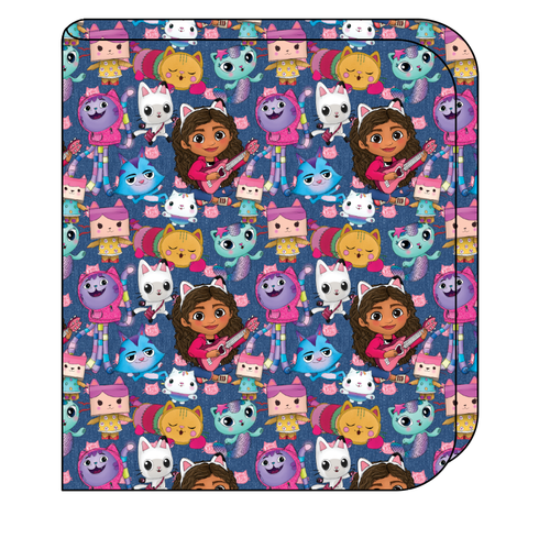 Gabby Cats Swaddle Blanket
