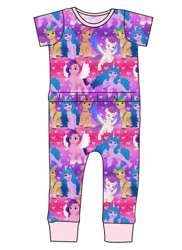 Pony Magic Bennett Pants and Shorts Length T-Shirt Romper
