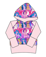 Load image into Gallery viewer, Pony Magic Grow With Me Hoodie (or Crewneck)