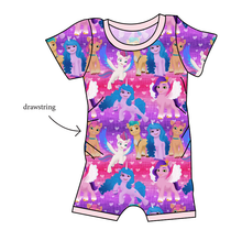 Load image into Gallery viewer, Pony Magic Grow With Me Pants And Shorts Romper