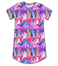 Load image into Gallery viewer, Pony Magic Ladies&#39; T-Shirt Dress