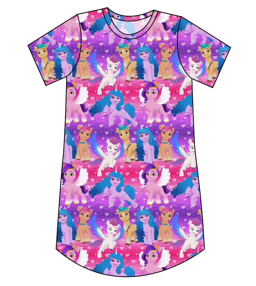 Pony Magic Ladies' T-Shirt Dress