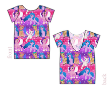 Load image into Gallery viewer, Pony Magic Low Back Ballerina Tee