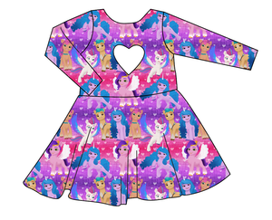 Pony Magic Molly Heart Back Twirly Dress
