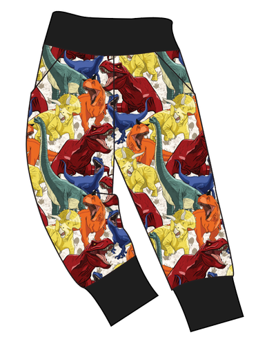 Jurassic Dinos Basic Joggers And Jogger Shorts