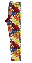 Load image into Gallery viewer, Jurassic Dinos Basic Leggings