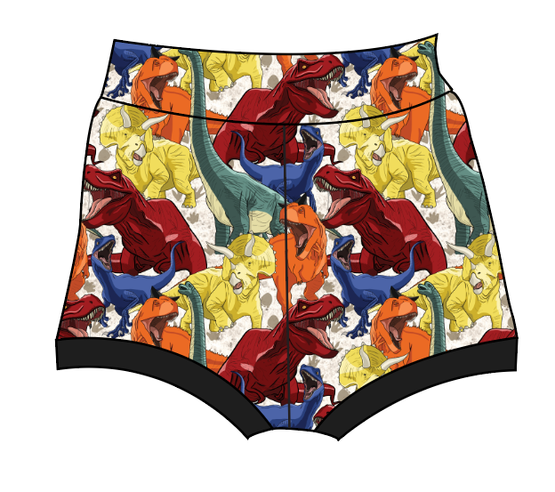 Jurassic Dinos Bummies