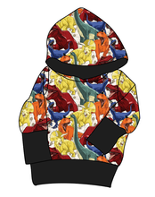 Load image into Gallery viewer, Jurassic Dinos Grow With Me Hoodie (or Crewneck)