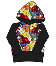Load image into Gallery viewer, Jurassic Dinos Grow With Me Hoodie (or Crewneck)