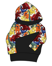 Load image into Gallery viewer, Jurassic Dinos Grow With Me Hoodie (or Crewneck)