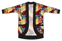 Load image into Gallery viewer, Jurassic Dinos Kids Cocoon Cardigan