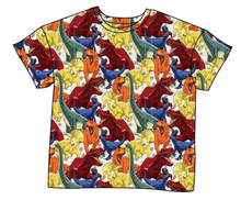 Load image into Gallery viewer, Jurassic Dinos Ladies&#39; Oversized Tee