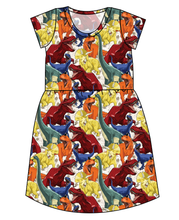 Load image into Gallery viewer, Jurassic Dinos Ladies&#39; Play Dress