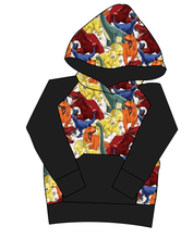 Load image into Gallery viewer, Jurassic Dinos Mens&#39; Hoodie