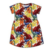 Load image into Gallery viewer, Jurassic Dinos Play Dress
