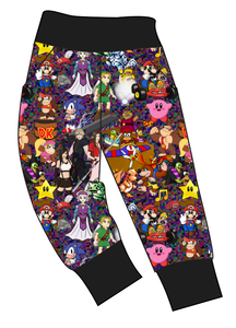 90s Gamer Basic Joggers And Jogger Shorts