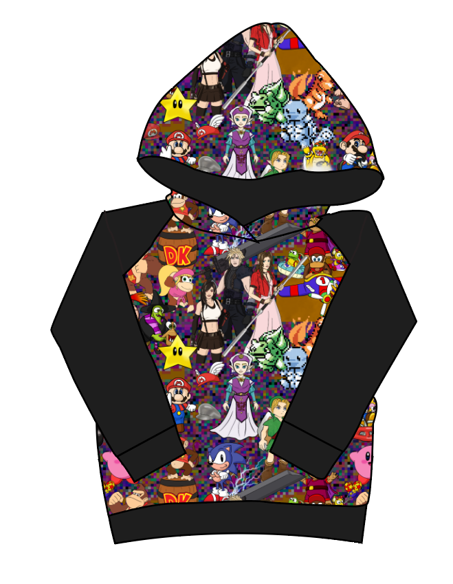 90s Gamer Classic Hoodie (or Crewneck)