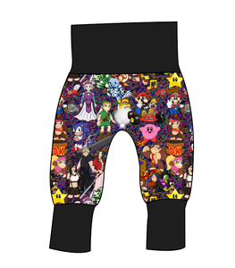 90s Gamer Grow With Me Pants And Shorts