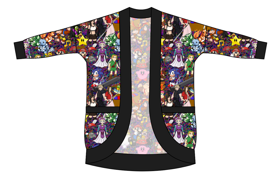 90s Gamer Ladies' Cocoon Cardigan