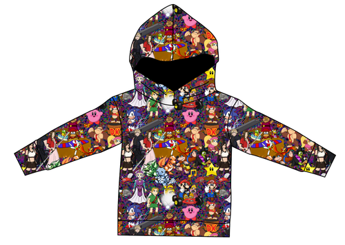 90s Gamer Ladies Oversized Hoodie