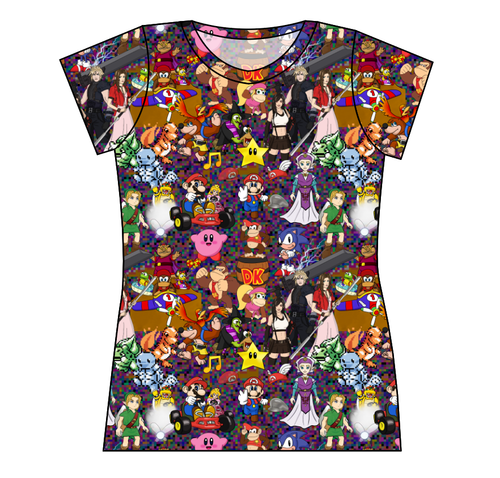 90s Gamer Ladies' Basic Tee