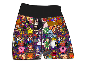 90s Gamer Ladies' Joggers and Jogger Shorts