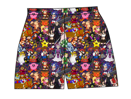 90s Gamer Ladies' Lounge Shorts