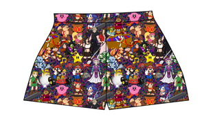 90s Gamer Ladies' Lounge Shorts