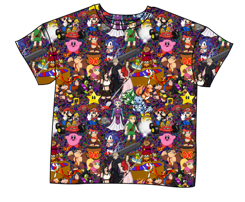 90s Gamer Ladies' Oversized Tee