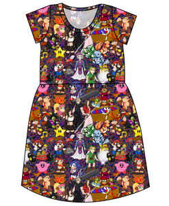 90s Gamer Ladies' Play Dress
