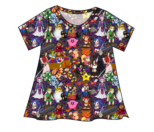 90s Gamer Ladies' Swing Tee