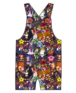 90s Gamer Overalls and Shortalls