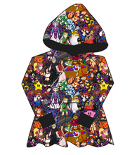 Load image into Gallery viewer, 90s Gamer Peplum Hoodie (or Crewneck)