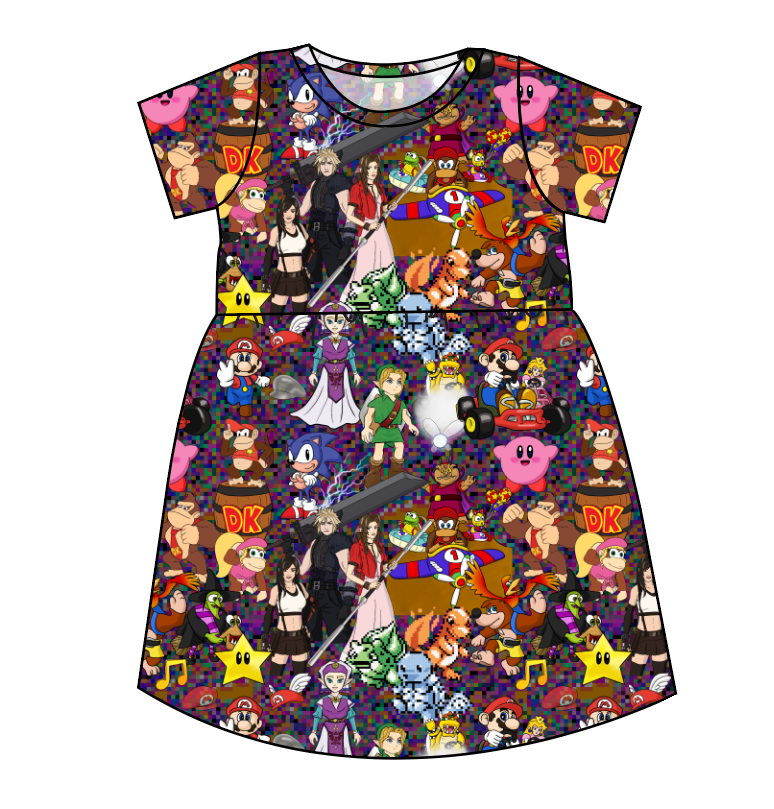 90s Gamer Play Dress