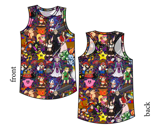 90s Gamer Summer Tank