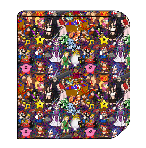 90s Gamer Swaddle Blanket