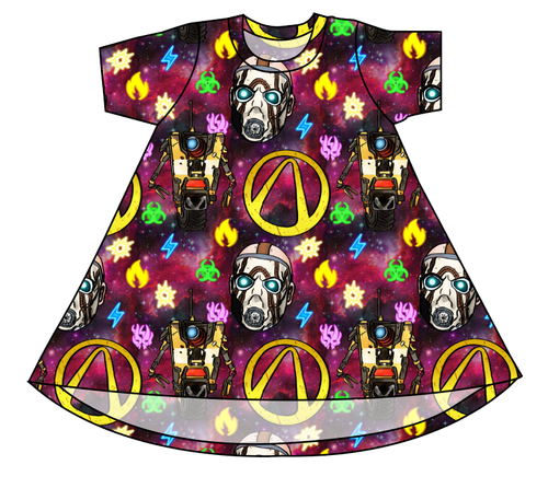 Vault Hunting Basic T-Shirt Dress