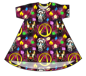 Vault Hunting Basic T-Shirt Dress