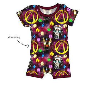 Vault Hunting Grow With Me Pants And Shorts Romper