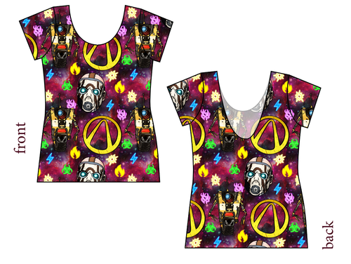 Vault Hunting Ladies' Low Back Ballerina Tee