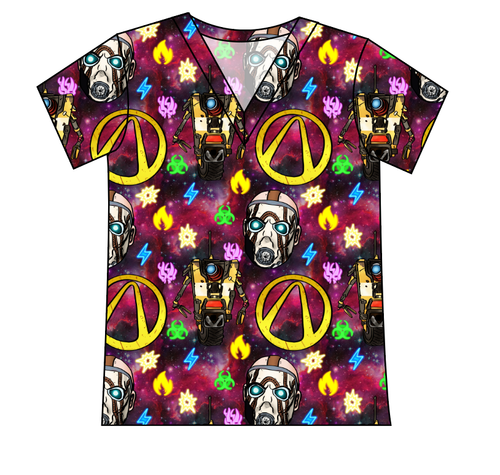 Vault Hunting Ladies' Slouchy V-Neck Tee