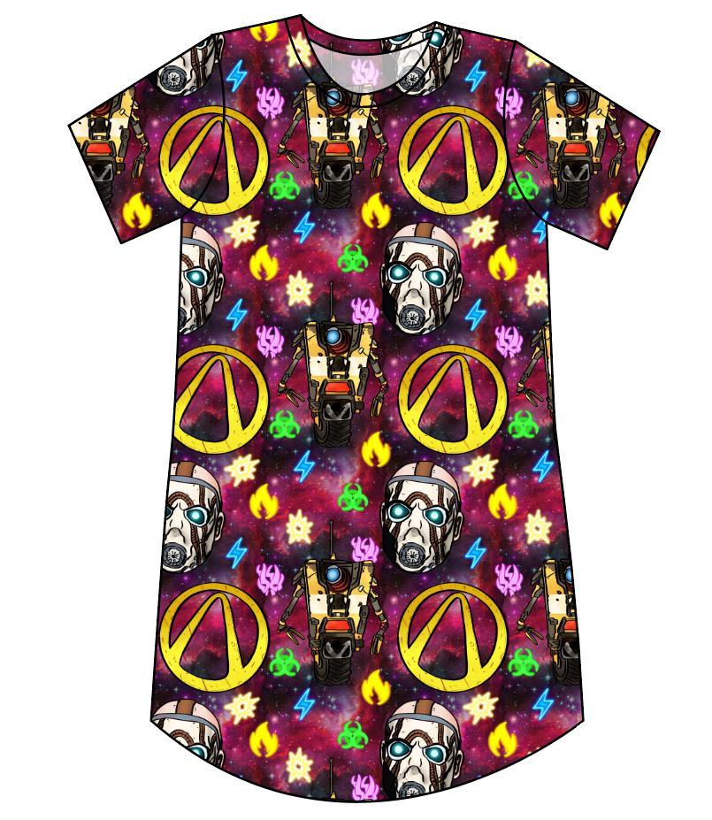 Vault Hunting Ladies' T-Shirt Dress