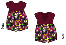 Load image into Gallery viewer, Vault Hunting Low Back Romper and Bubble Romper