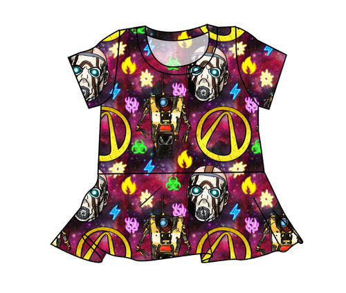 Vault Hunting Peplum Top