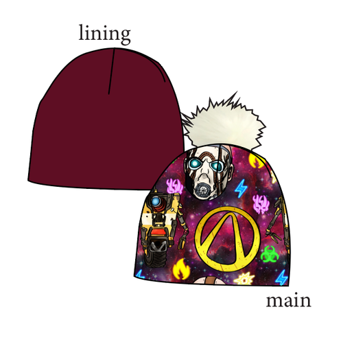 Vault Hunting Slouchy Beanie (Reversible!)