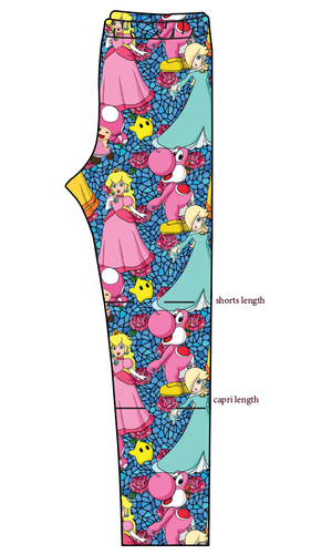 Royal Toadstools Basic Leggings