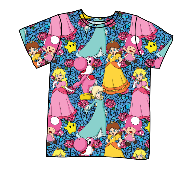 Royal Toadstools Basic Tee and Tank