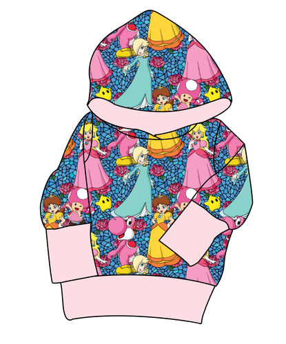 Royal Toadstools Grow With Me Hoodie (or Crewneck)