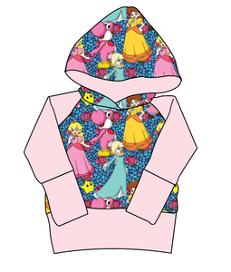 Royal Toadstools Grow With Me Hoodie (or Crewneck)