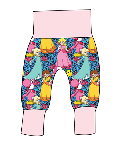 Royal Toadstools Grow With Me Pants And Shorts
